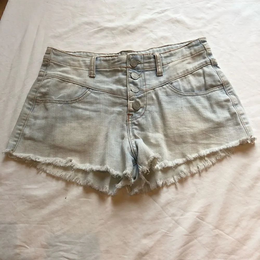 Refuge Cut off shorts faded light blue Size 4